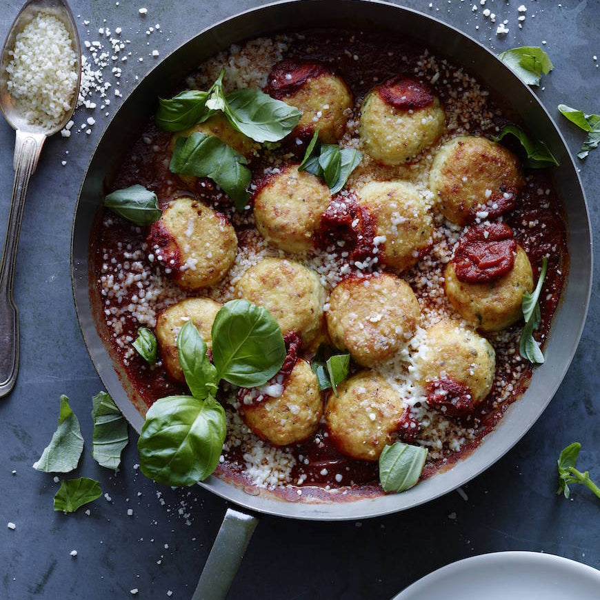 Chicken Parmesan Meatballs