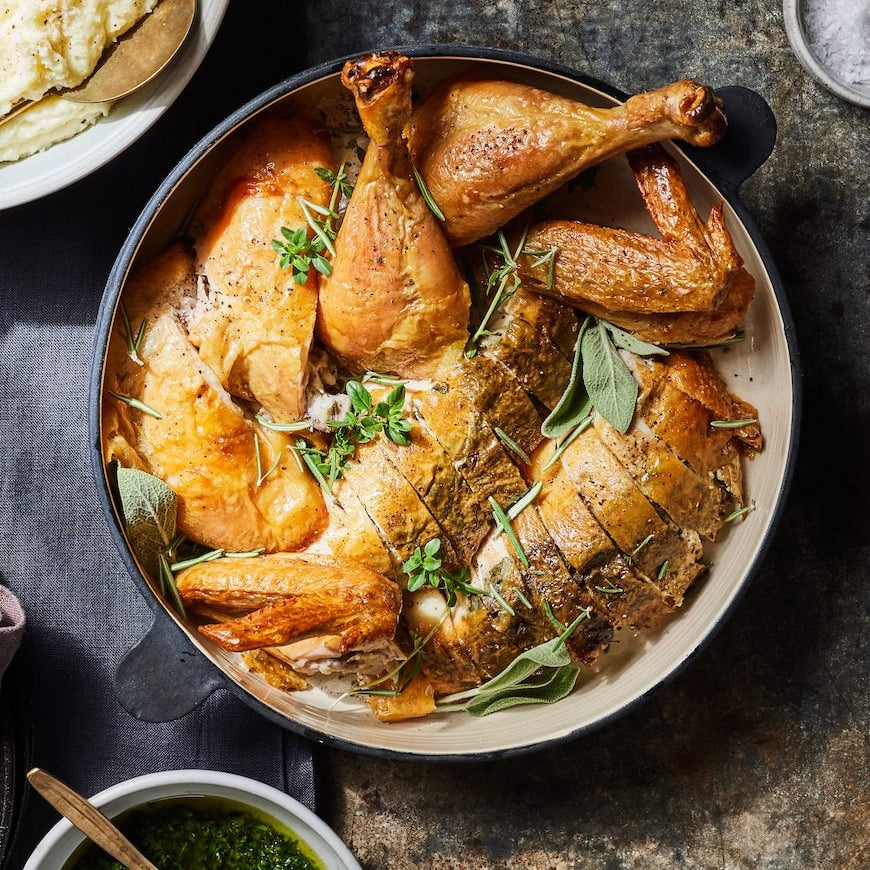 Zuni Roasted Whole Chicken with Chimichurri