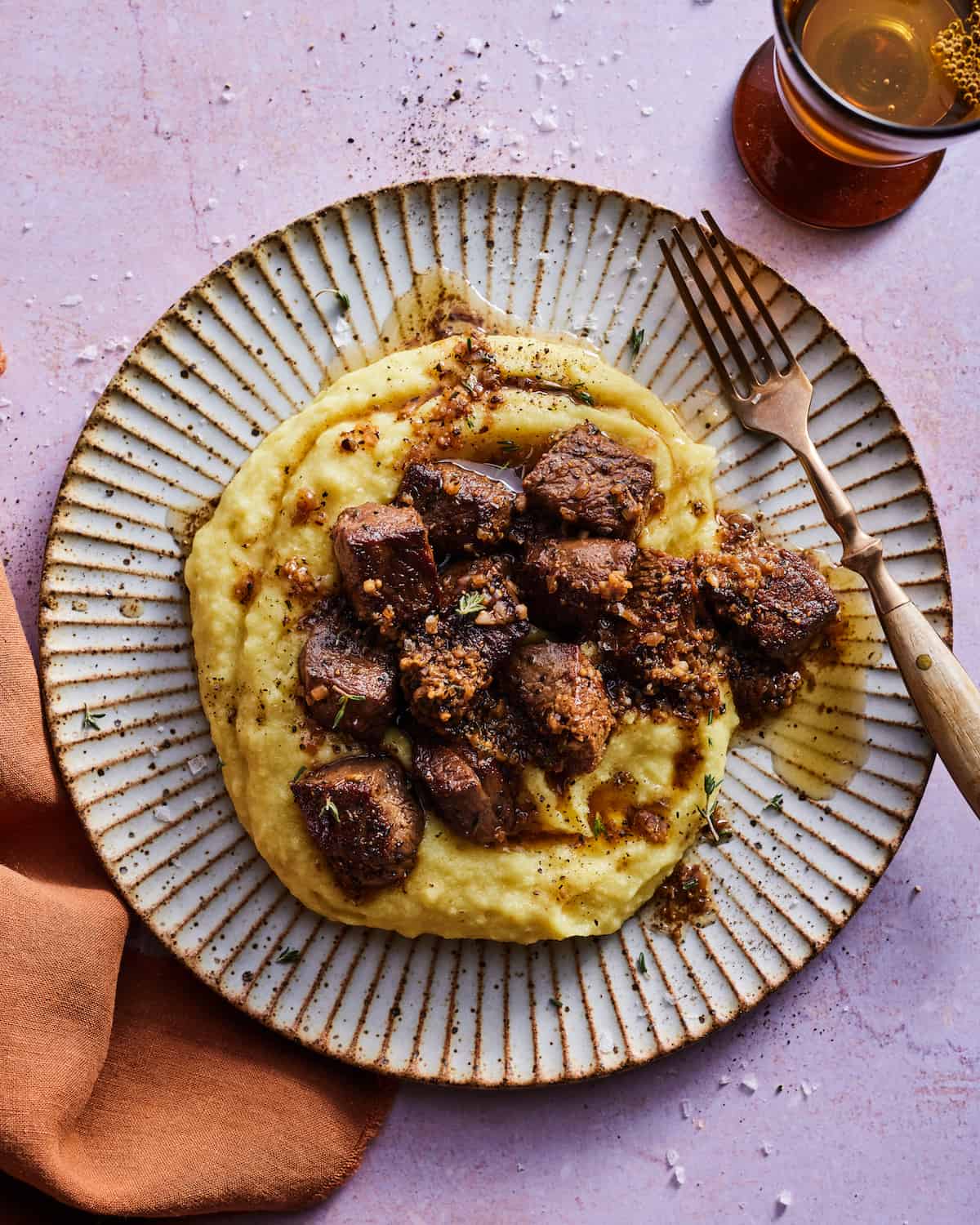 Garlic Butter Steak Bites - Dalkin and Co