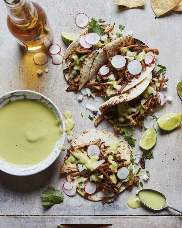 Mushroom Carnitas Tacos