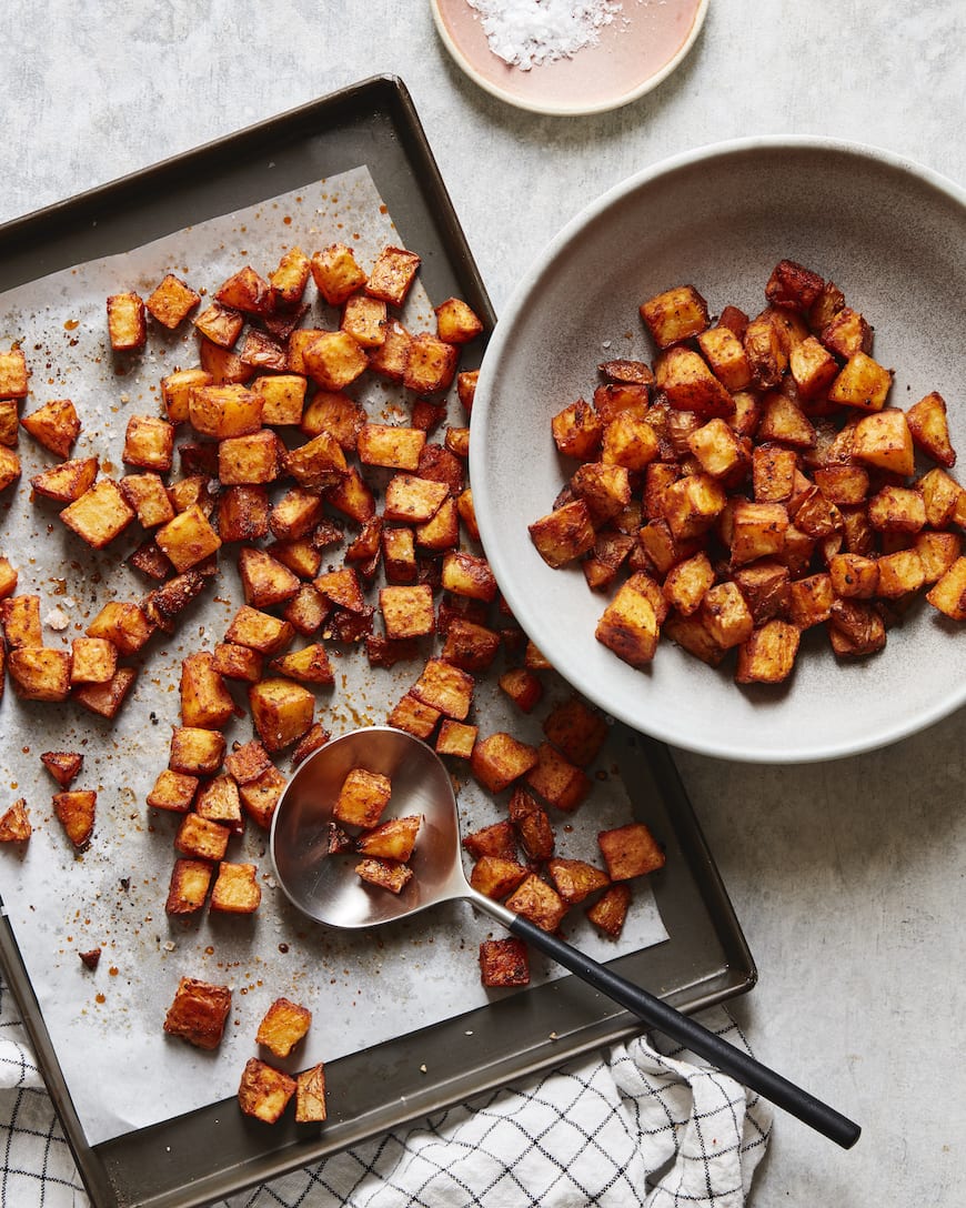 Parmesan Roasted Potatoes - Dalkin and Co