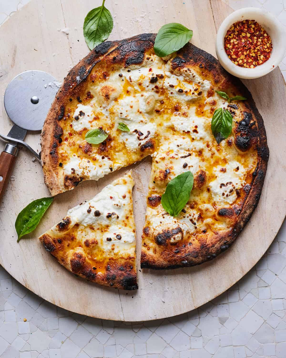 White Pizza (Pizza Bianca) - Dalkin and Co