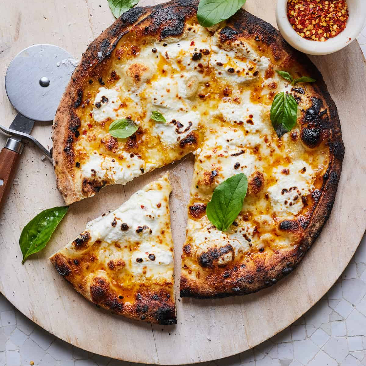 White Pizza (Pizza Bianca)