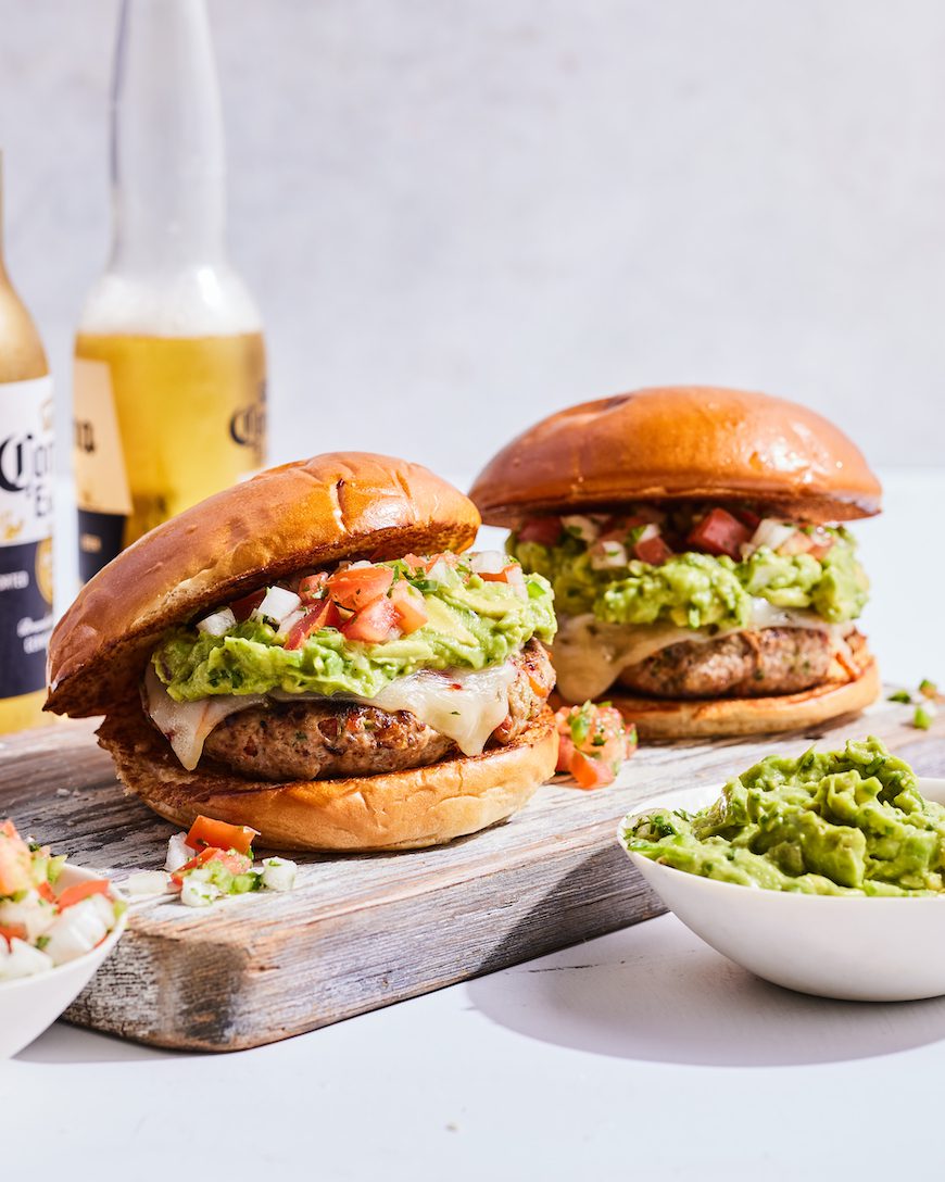 Guacamole Turkey Burger - Dalkin and Co