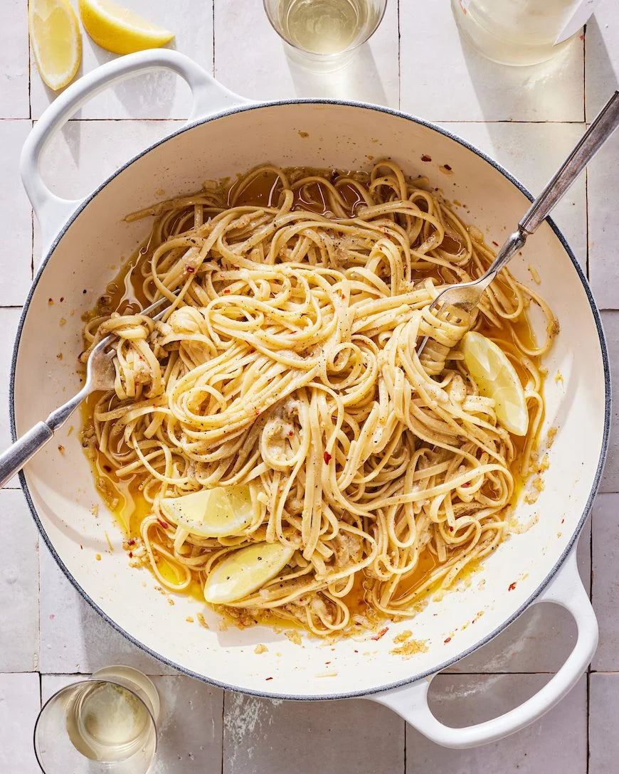 Garlic Sauce Pasta - Dalkin and Co